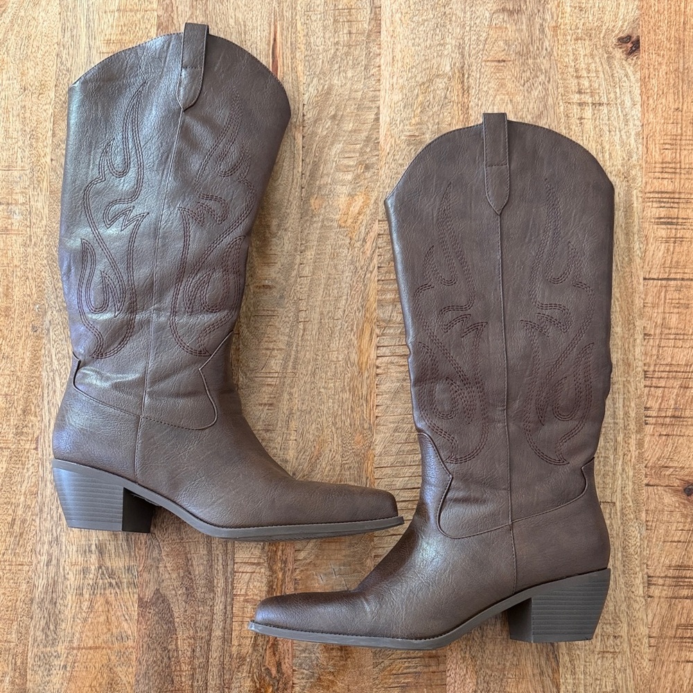 Light Brown Cowboy Boots